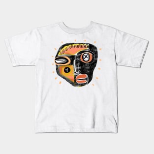 ABSTRACT FACE Kids T-Shirt